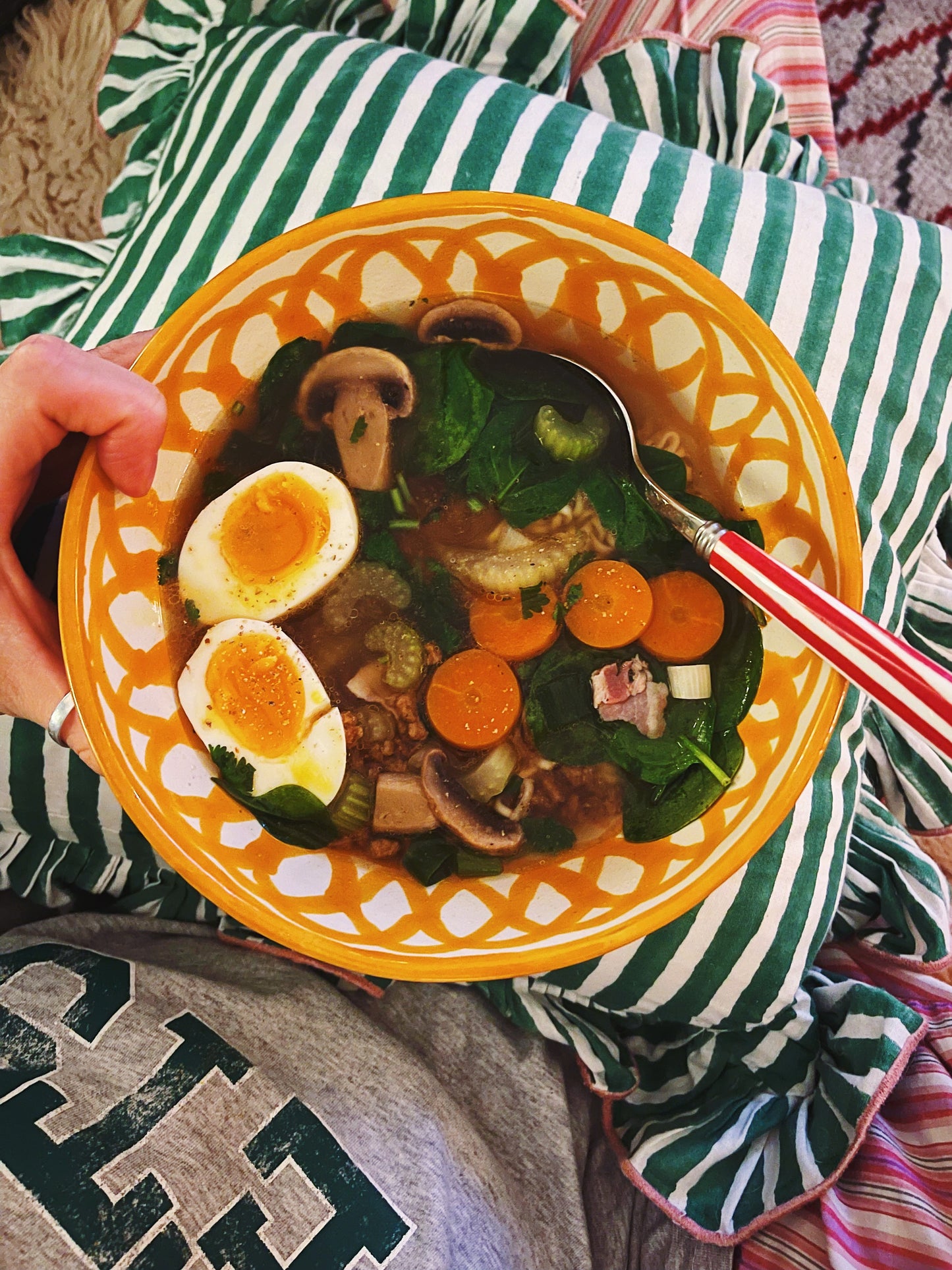 Bientôt Pomegranate Bowl Yellow 21cm