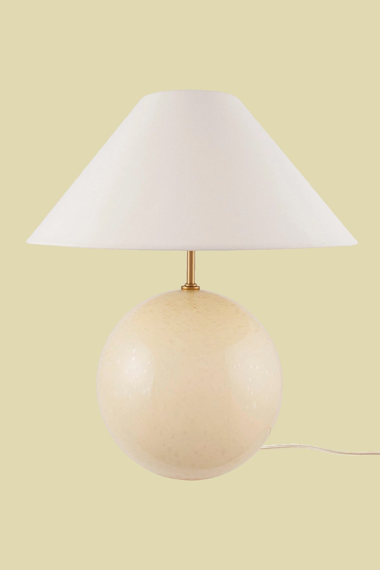 Nuit Table Lamp Creme 35cm