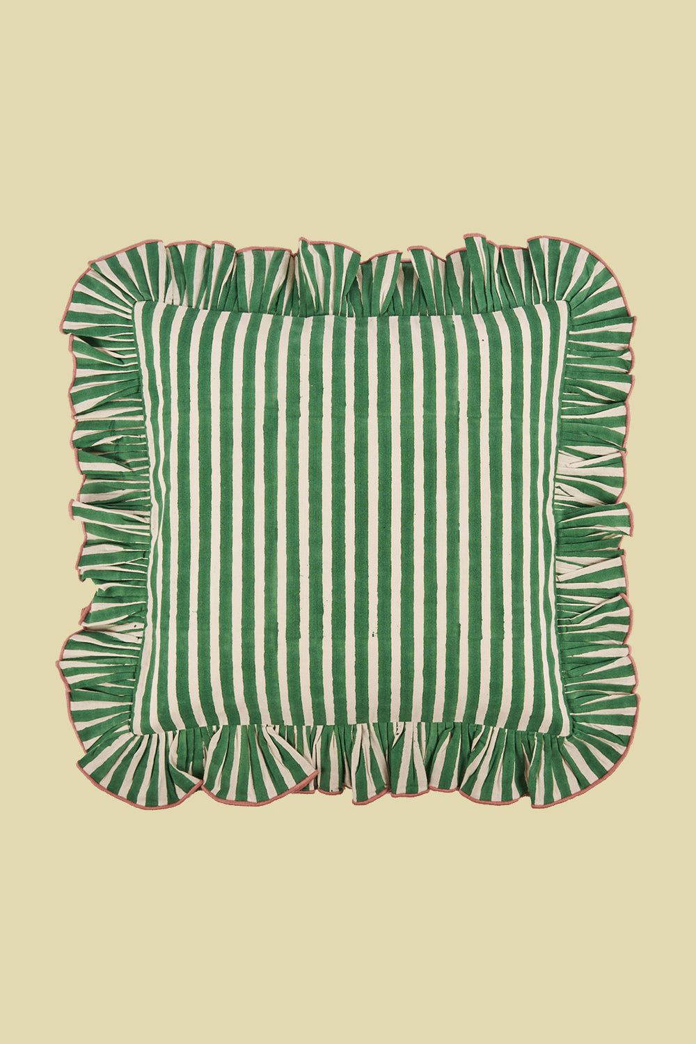 Devon Cushion Cover Green 40x40cm