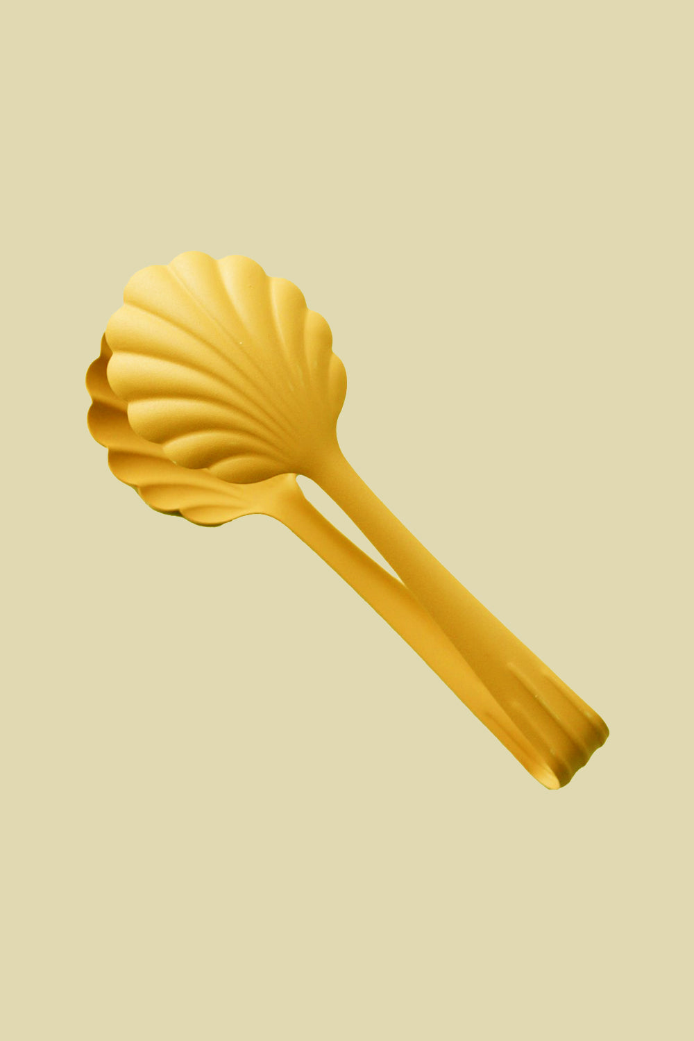Scallop Salad Tongs Yellow