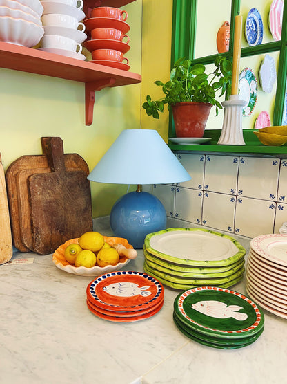 Nuit Table Lamp Blue 35cm