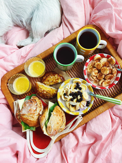 Bientôt Mug Green Checks 10cm