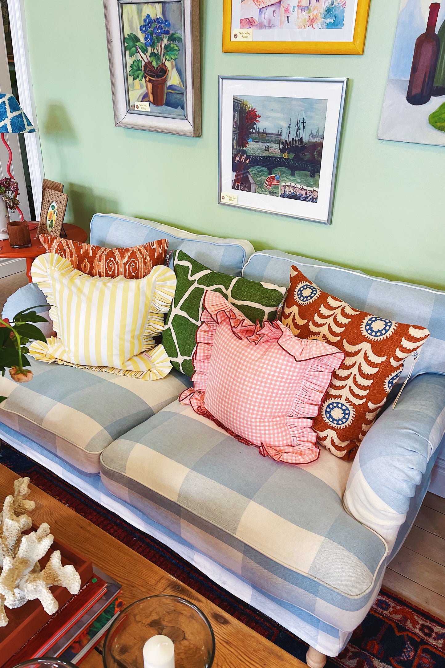 Alok Cushion Cover Red 50x50cm