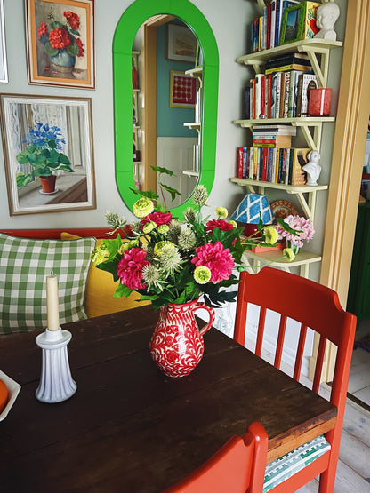 Pomegranate Jug Red 19cm