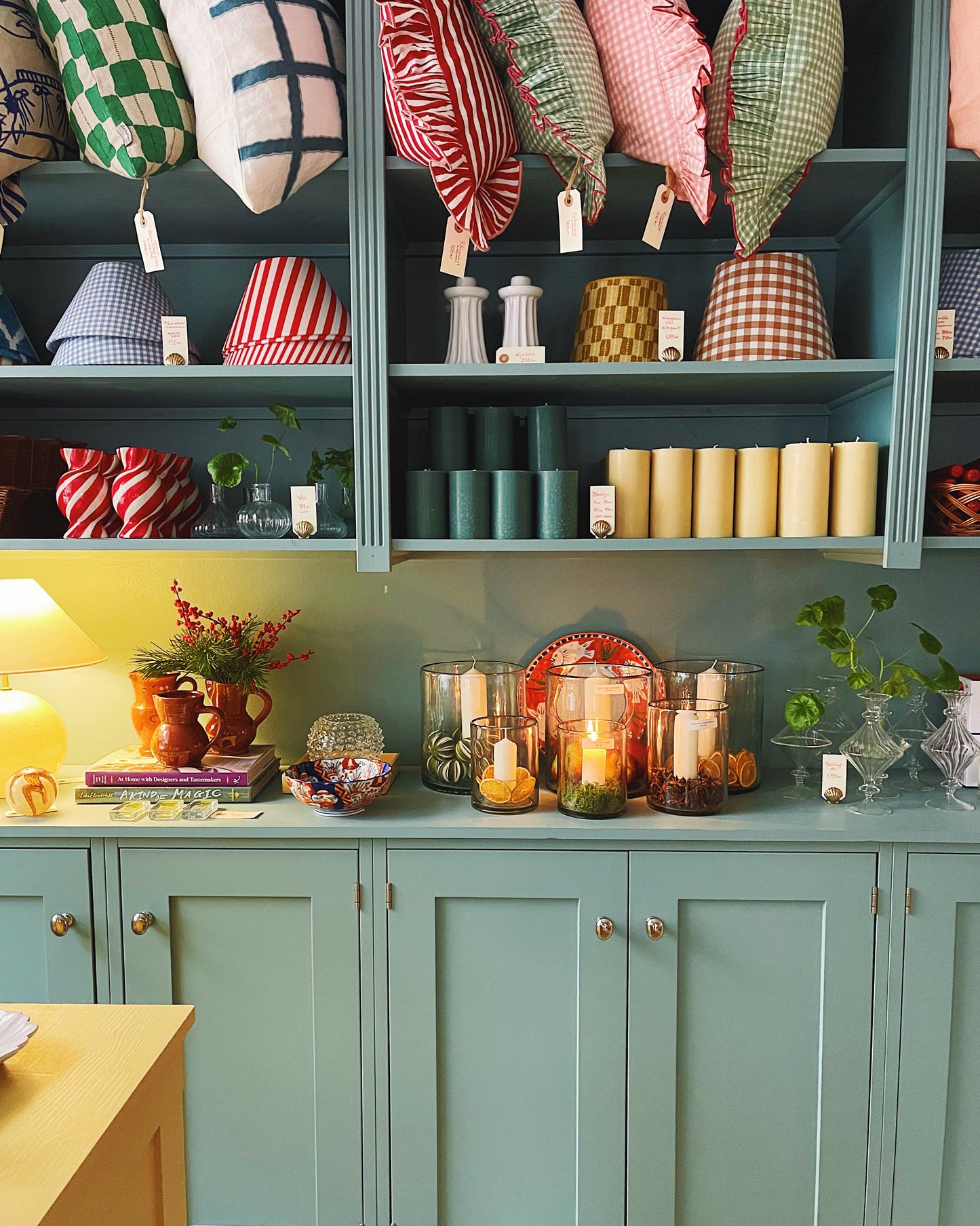 Candy Stripe Vase Red 15cm