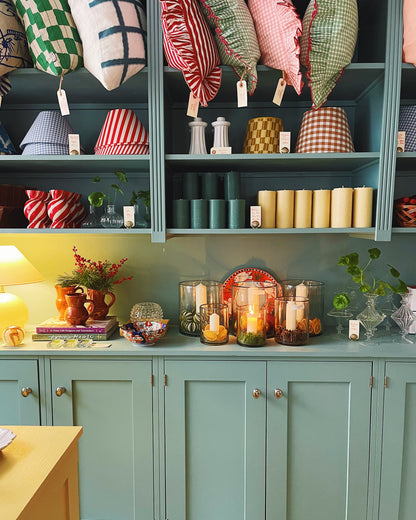 Candy Stripe Vase Red 15cm