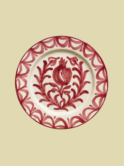 Pomegranate Plate Pink 20cm