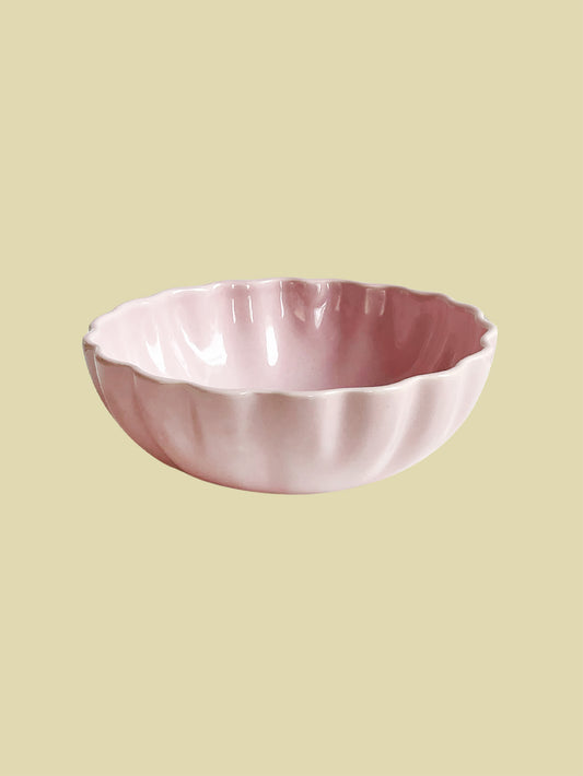 Bientôt Scallop Bowl Pink 13cm