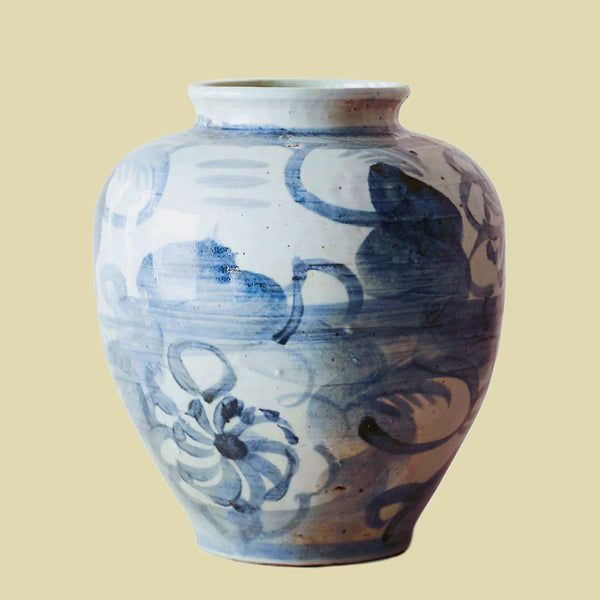 Chinese Vase Blue 30cm