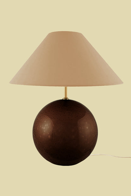 Nuit Table Lamp Brown 35cm