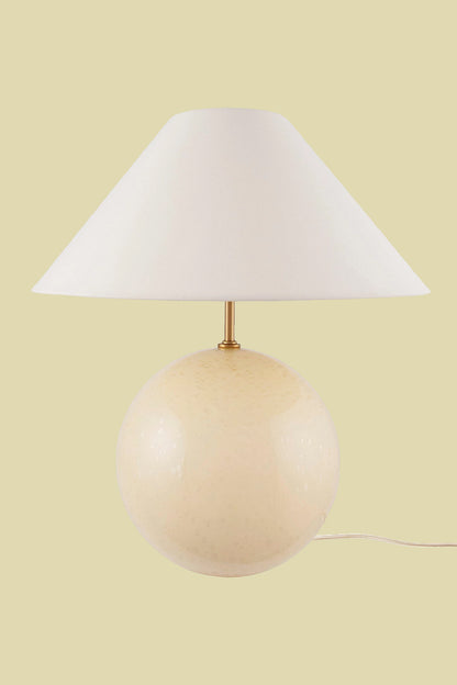 Nuit Table Lamp Creme 35cm