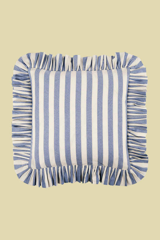 Breton Cushion Cover Blue 40x40cm