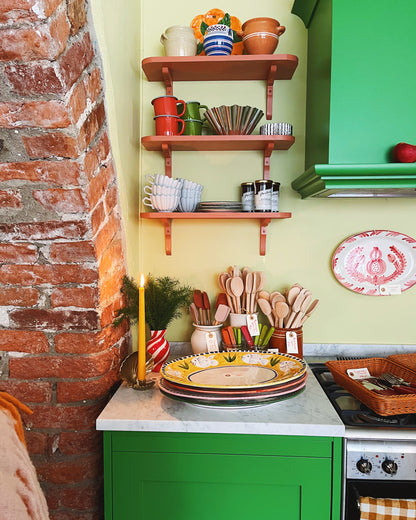 Candy Stripe Vase Red 15cm