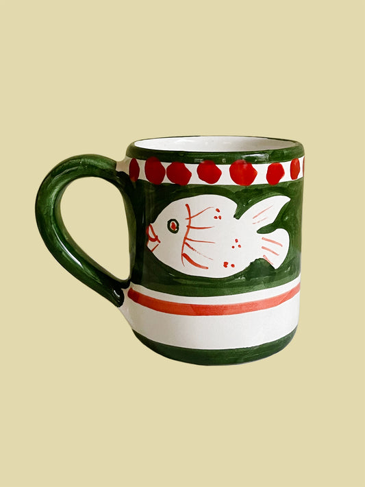 Mug Fishes Green