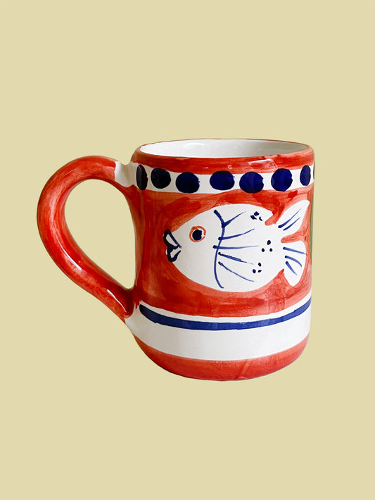 Mug Fishes Orange