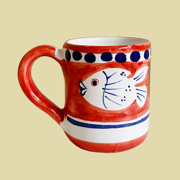 Mugg Fiskar Orange