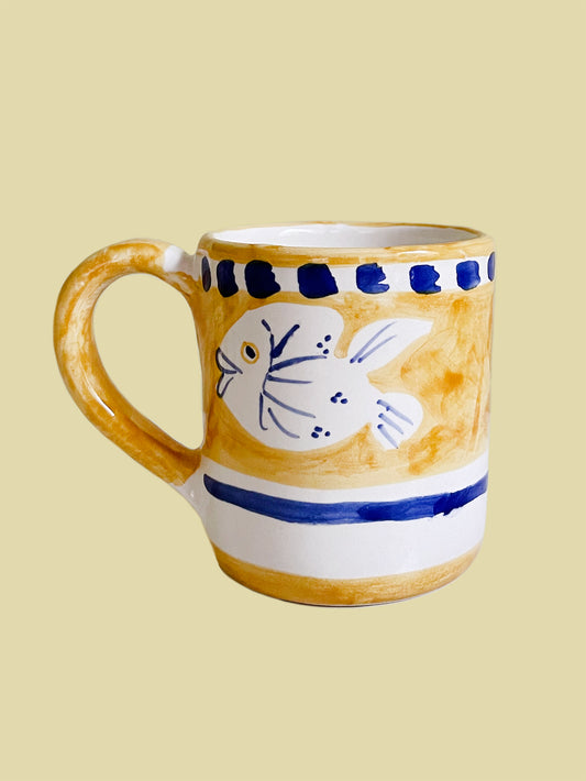 Mug Fishes Yellow