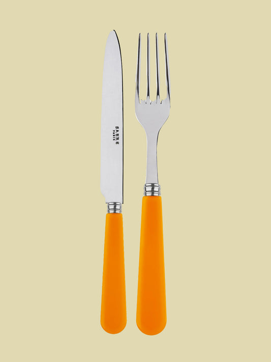 Bestickset Orange