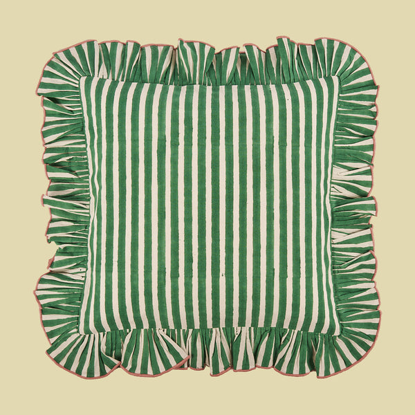Kuddfodral Grönrandigt 40x40cm