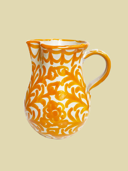 Pomegranate Jug Yellow 16cm