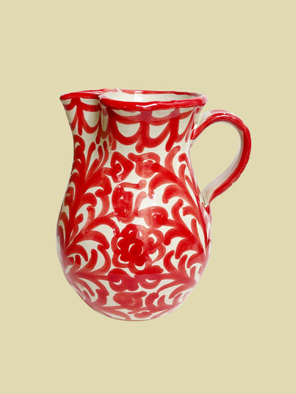 Pomegranate Jug Red 16cm