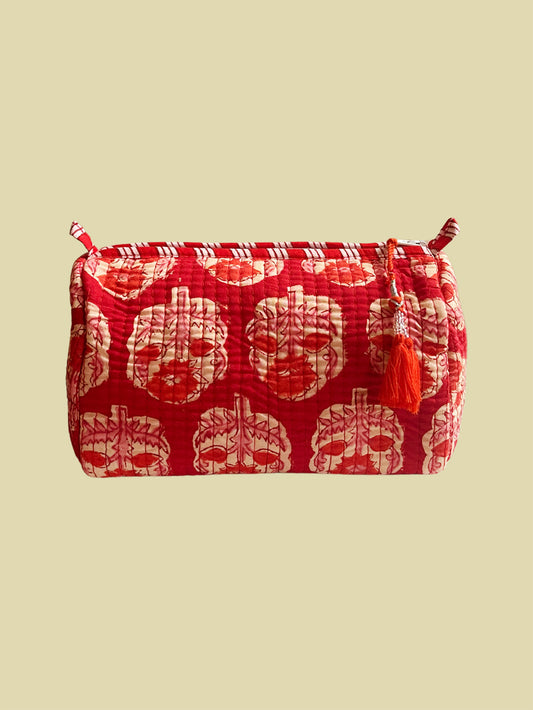 Bientôt Toiletry Bag Red - 3 Sizes
