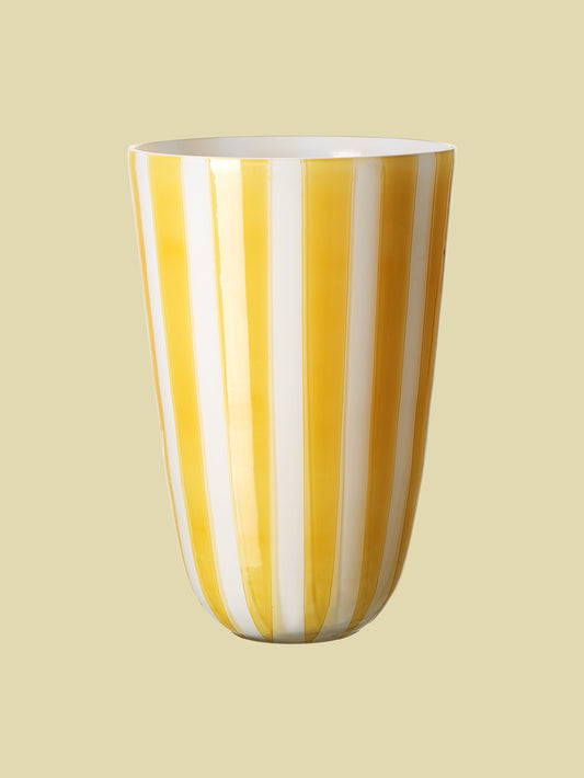 Gulrandig Vas 20cm