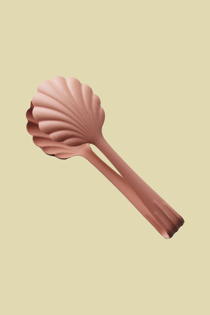 Scallop Salad Tongs Pink