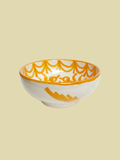 Pomegranate Bowl Yellow 14cm