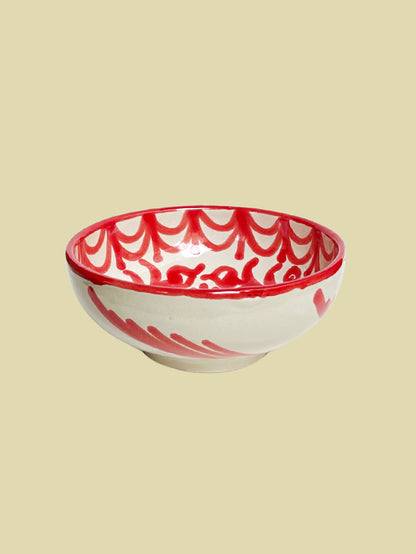 Pomegranate Bowl Red 14cm