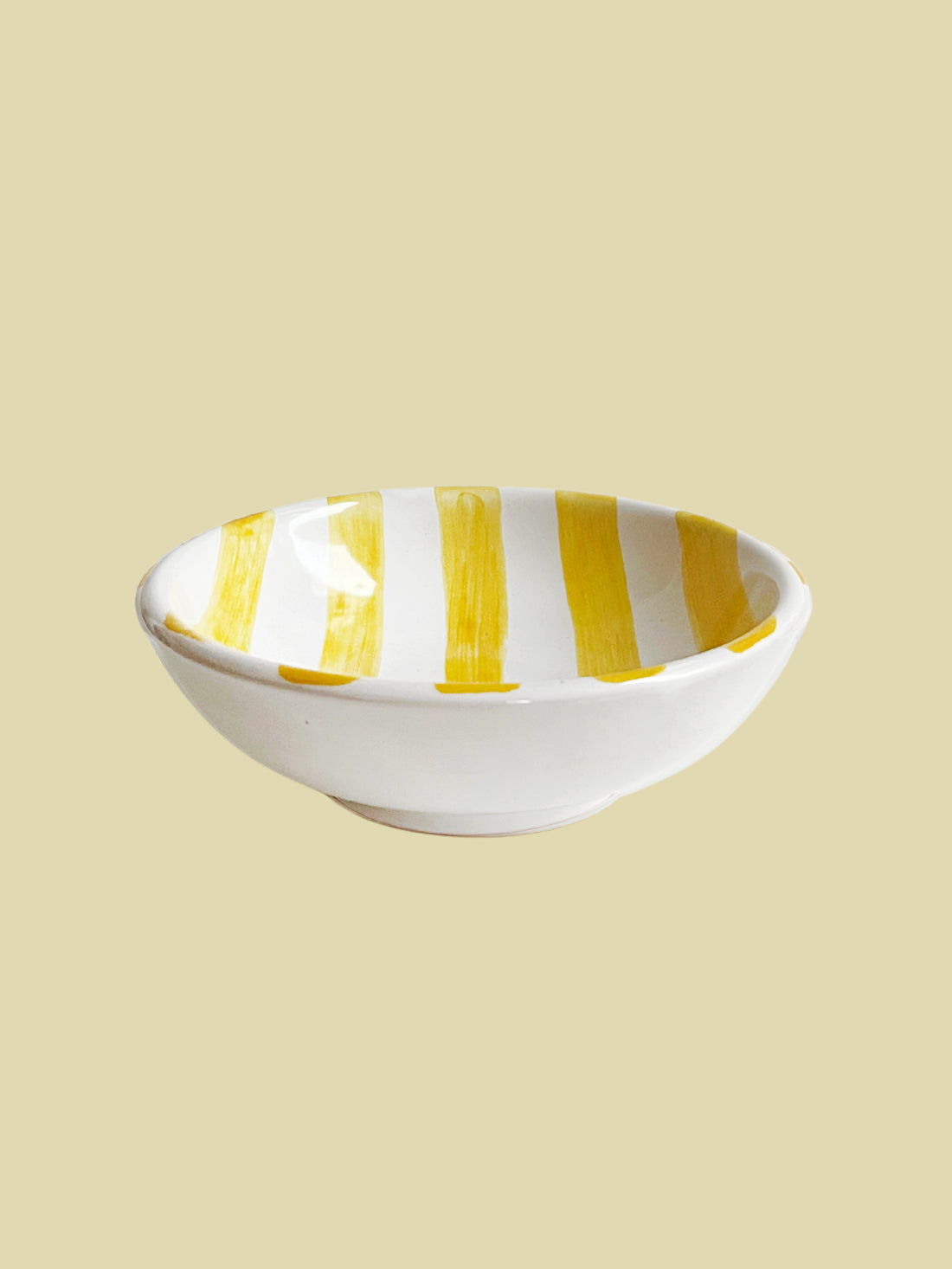 Bientôt Bowl Yellow Stripes 14cm