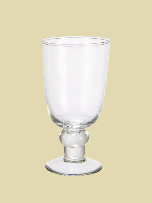 Mouth-Blown Wine Glass Low